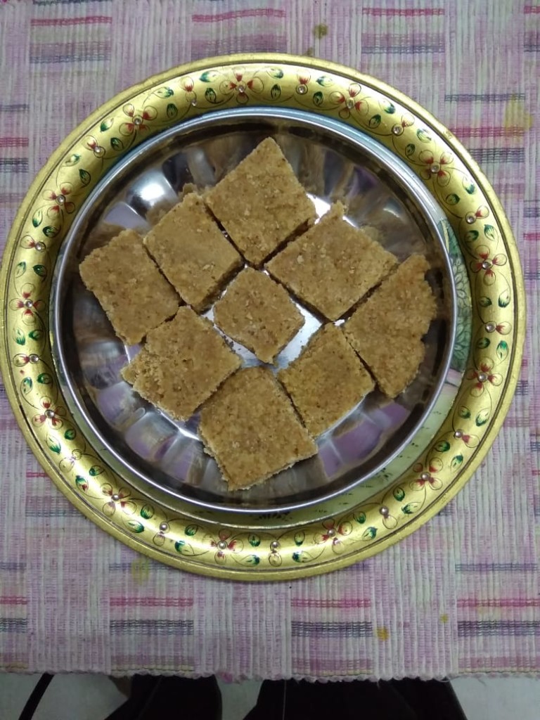 Traditional dessert made up of wheat flour