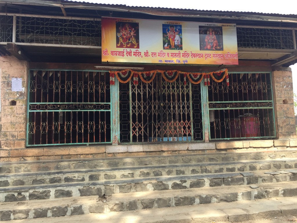 Waghai temple at Ajeevali. Waghai is the presiding goddess of this grove.